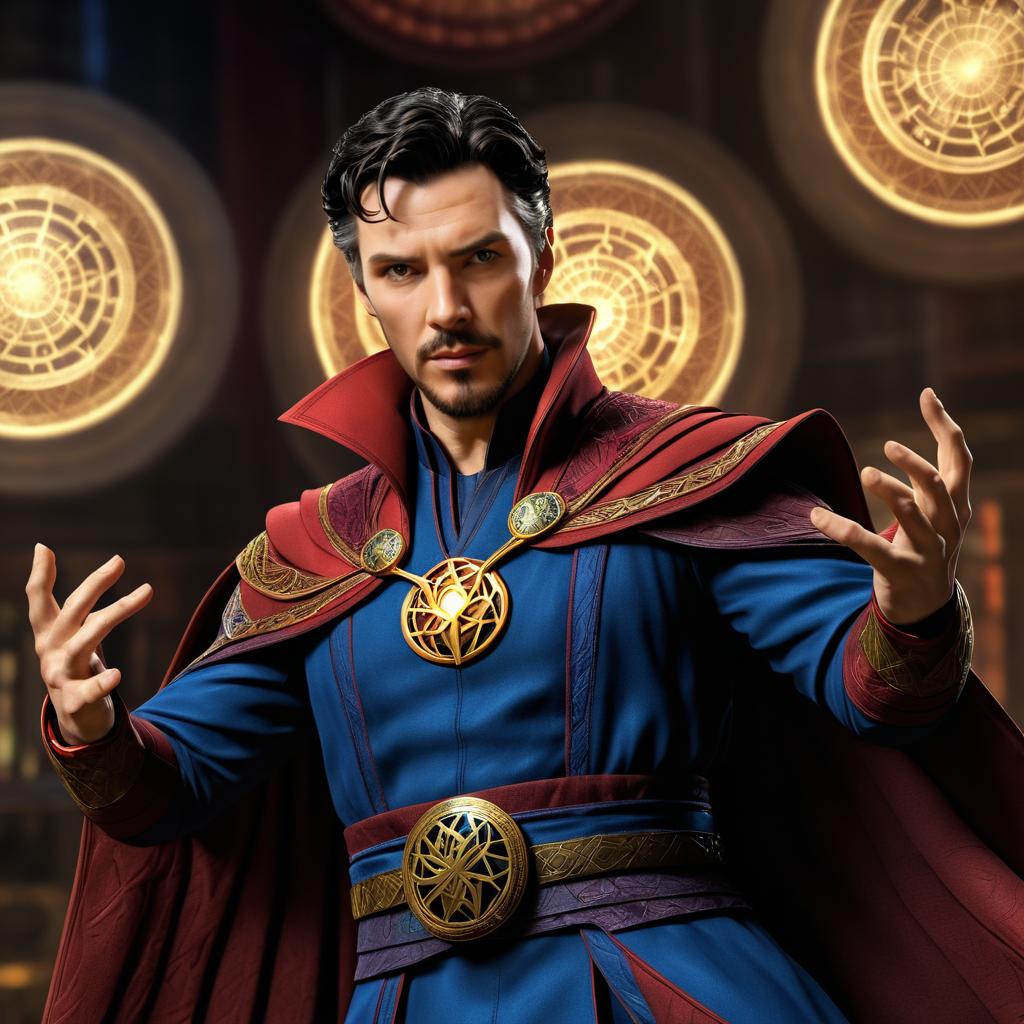 Photorealistic Doctor Strange iPhone Capture