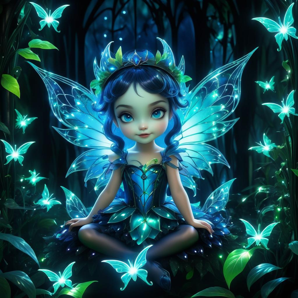 Enchanting Yet Menacing Fairy Design