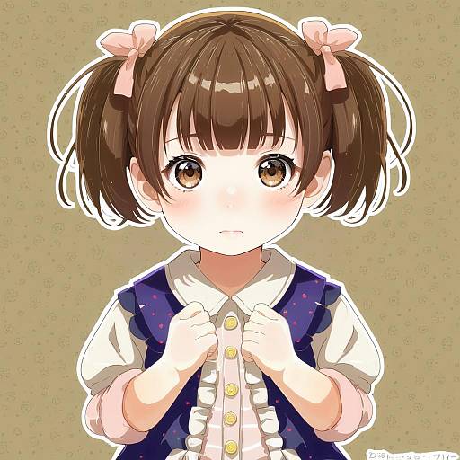 Illustration of Doujima nanako, persona in the style of Torisan