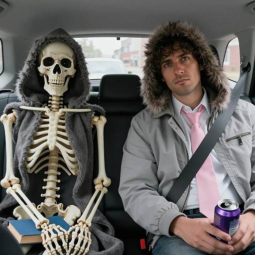 Mysterious Encounter in a Car