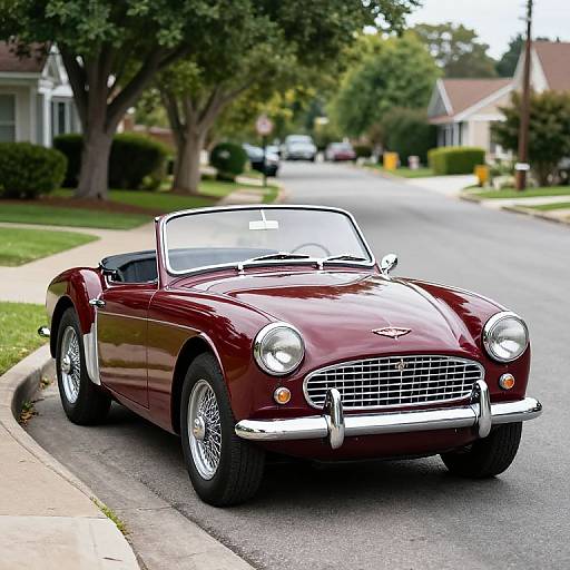 Classic 1960 Triumph TR3 Convertible
