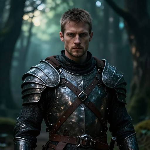 Medieval Fantasy Warrior Portrait