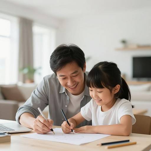 Modern Father and Daughter Bonding