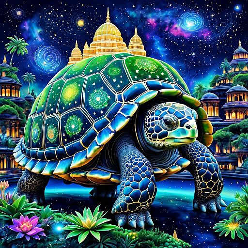 Celestial City on Tortoise's Back Celestial City on Tortoise's Back