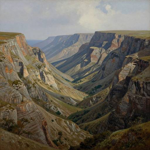 Cambrian Mountains Scenic Painting