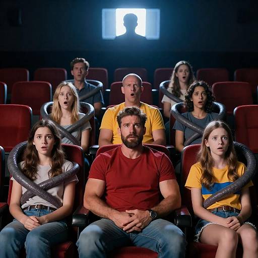 Surreal Movie Theater Encounter