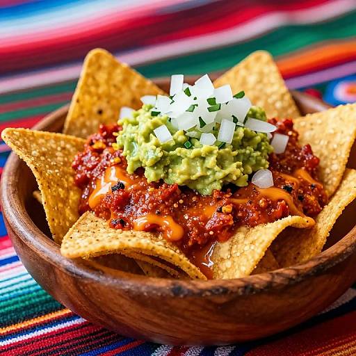 Spicy Nachored Close-Up Delight