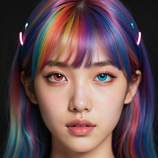 Futuristic Hair and Eye Color Changer