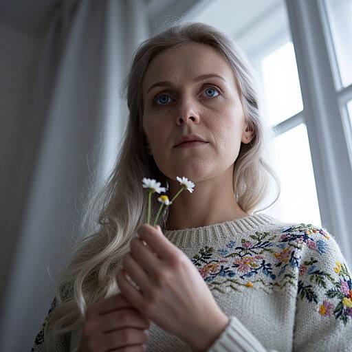Ethereal Portrait of Slavic Woman