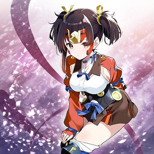 Illustration of Mumei (kabaneri), koutetsujou no kabaneri in the style of Yunekoko