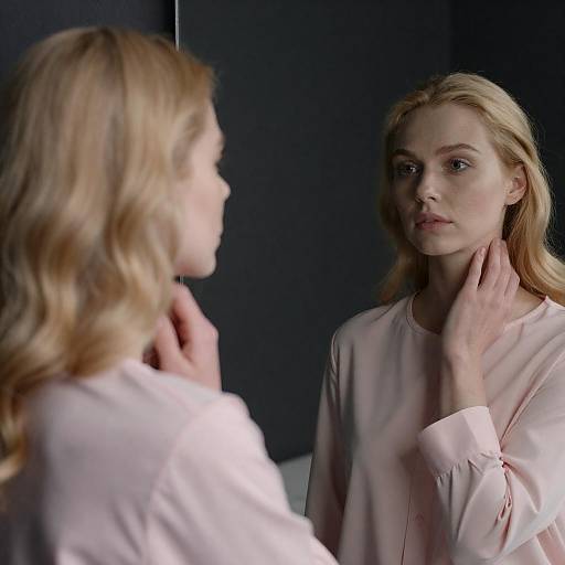 Introspective Reflection in Dim Light