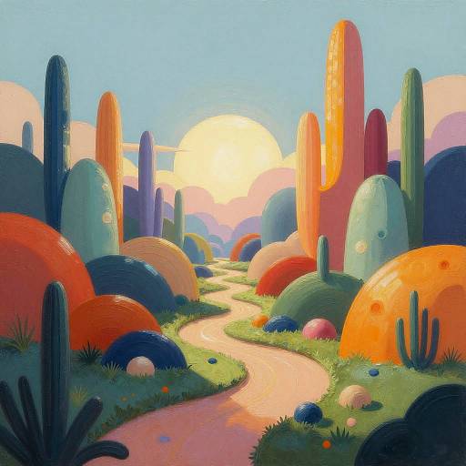 Surreal AI-Generated Dreamscape