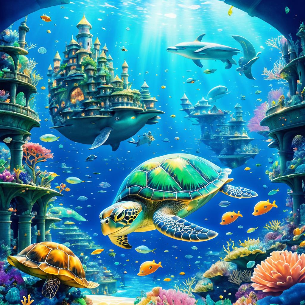 A Journey Through an Enchanted Underwater City