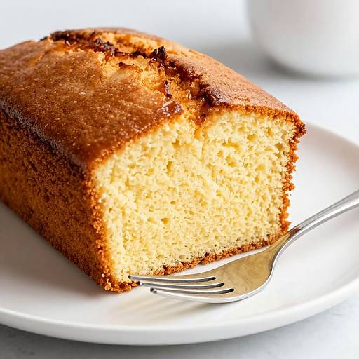 Savory 7-Up Pound Cake Presentation