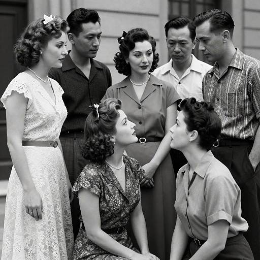 Vintage 1930s-40s Group Photograph