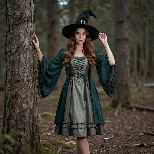 Woodland Witch Woman Costume