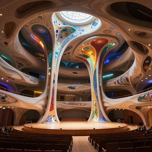 Futuristic Toyo Ito-Inspired Concert Hall