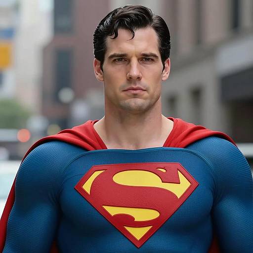 Photorealistic Superman Portrait