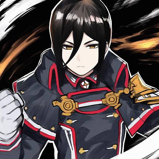 Illustration of Morag ladair (xenoblade), xenoblade chronicles (series) in the style of Yourfreakyneighbourh