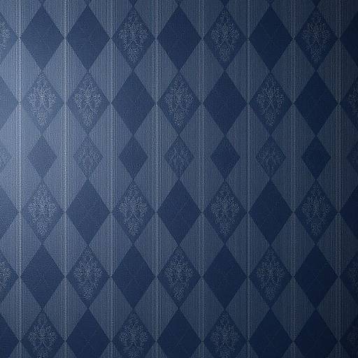 Dark Blue Preppy Collegiate Wallpaper