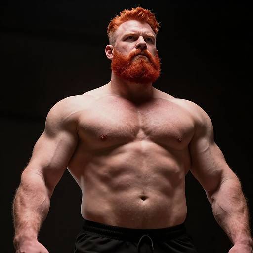 Cinematic Bodybuilder with Fairy Skin