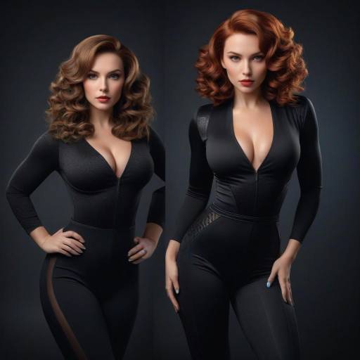 Elegant Photoshoot of a Mysterious Femme Fatale
