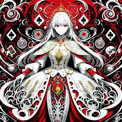 Enchanting Anime Character in Dynamic Scene