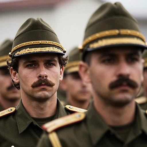 Intense Portraits of Military Men