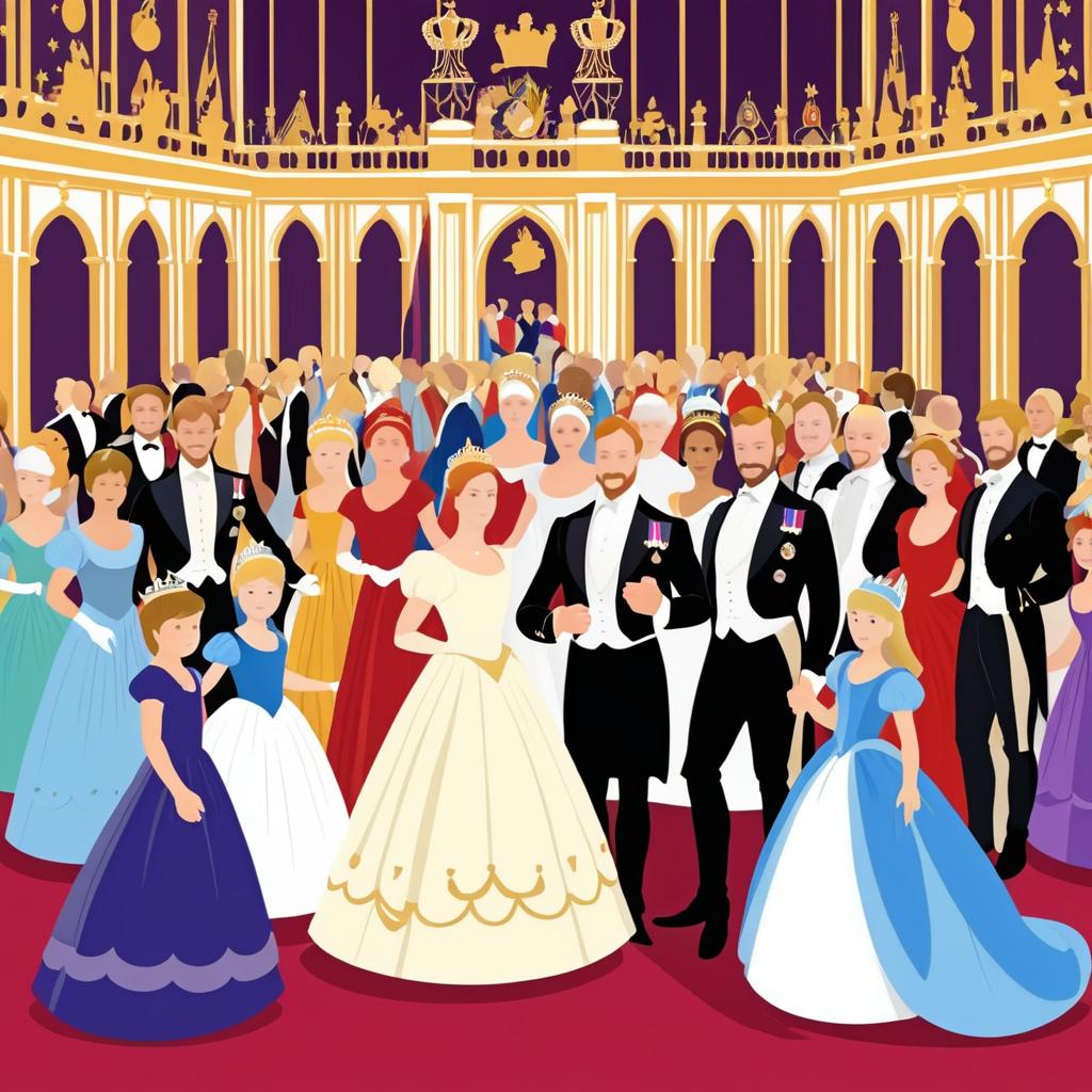 Royal Coronation Ball of Noble Family