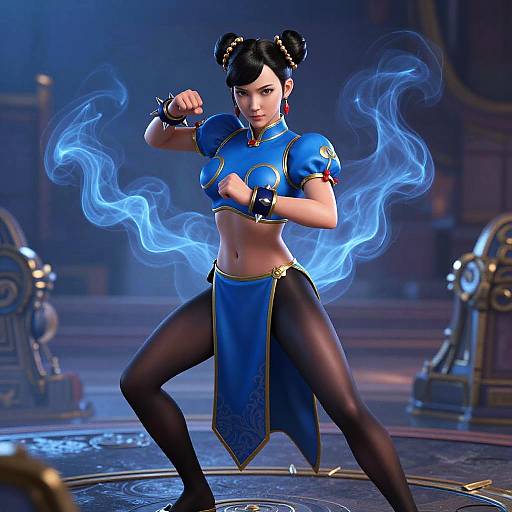Epic Ultra-Detailed Chun-Li Artwork