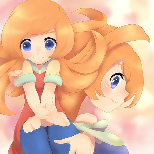 Illustration of Mona (warioware), warioware in the style of Nullma