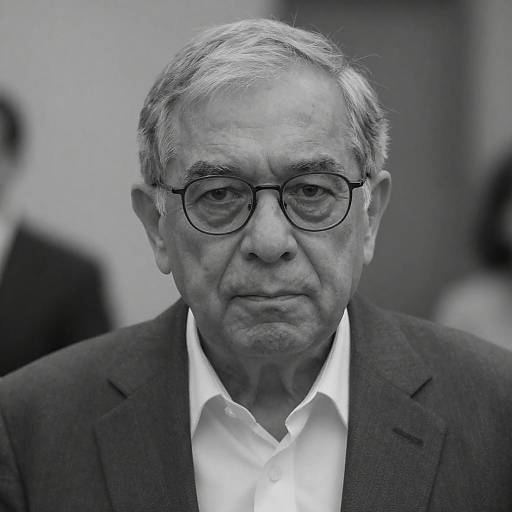 Elderly Man in Formal Attire Portrait