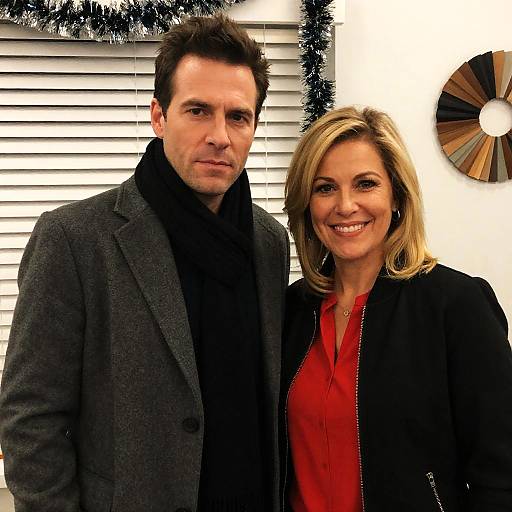 Couple Portrait in Indoor Setting