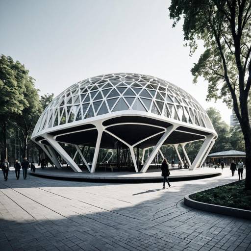 Futuristic Urban Zoo Pavilion