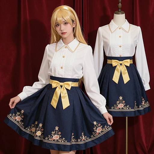 Elegant Fashion Display with Mannequin