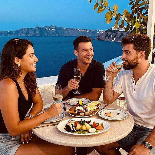 Evening Freddoccino with Friends