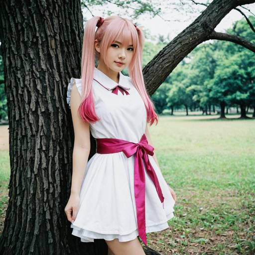 Runa Yomozuki Cosplay Outdoors