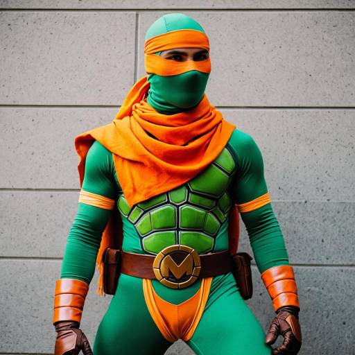 Michelangelo Ninja Turtle Cosplay Costume
