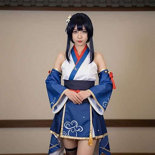 Female Kirishima in Traditional Chinese Dress