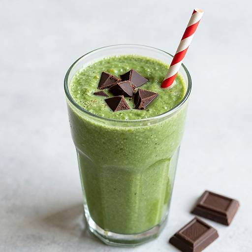 Vibrant Vegan Green Smoothie Treat