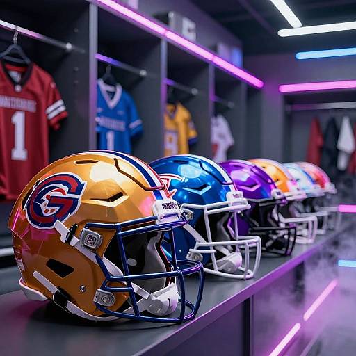 Futuristic NFL Helmets Showcase