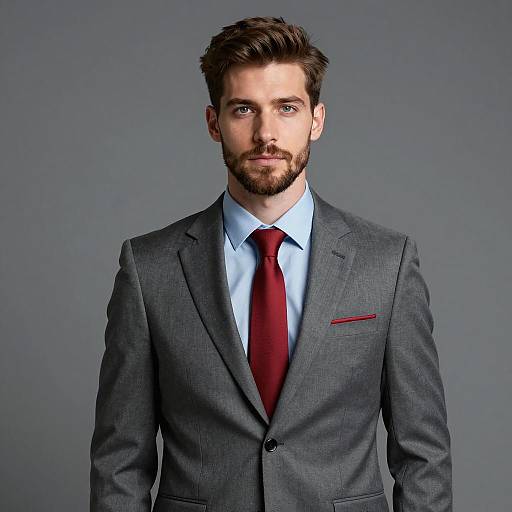 Stylish Business Portrait of a Young Man
