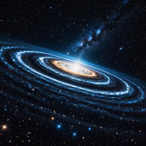 Detailed Milky Way Galaxy with Volumetric Lighting