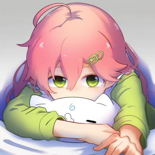 Illustration of 35p (sakura miko), hololive in the style of Shikushiku (amamori weekly)