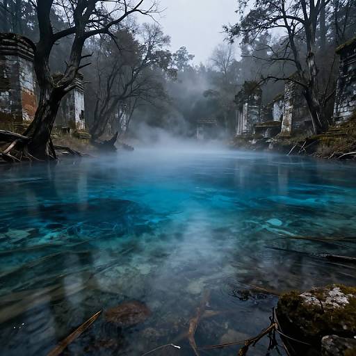 Dramatic Taint Spreading Across Lake