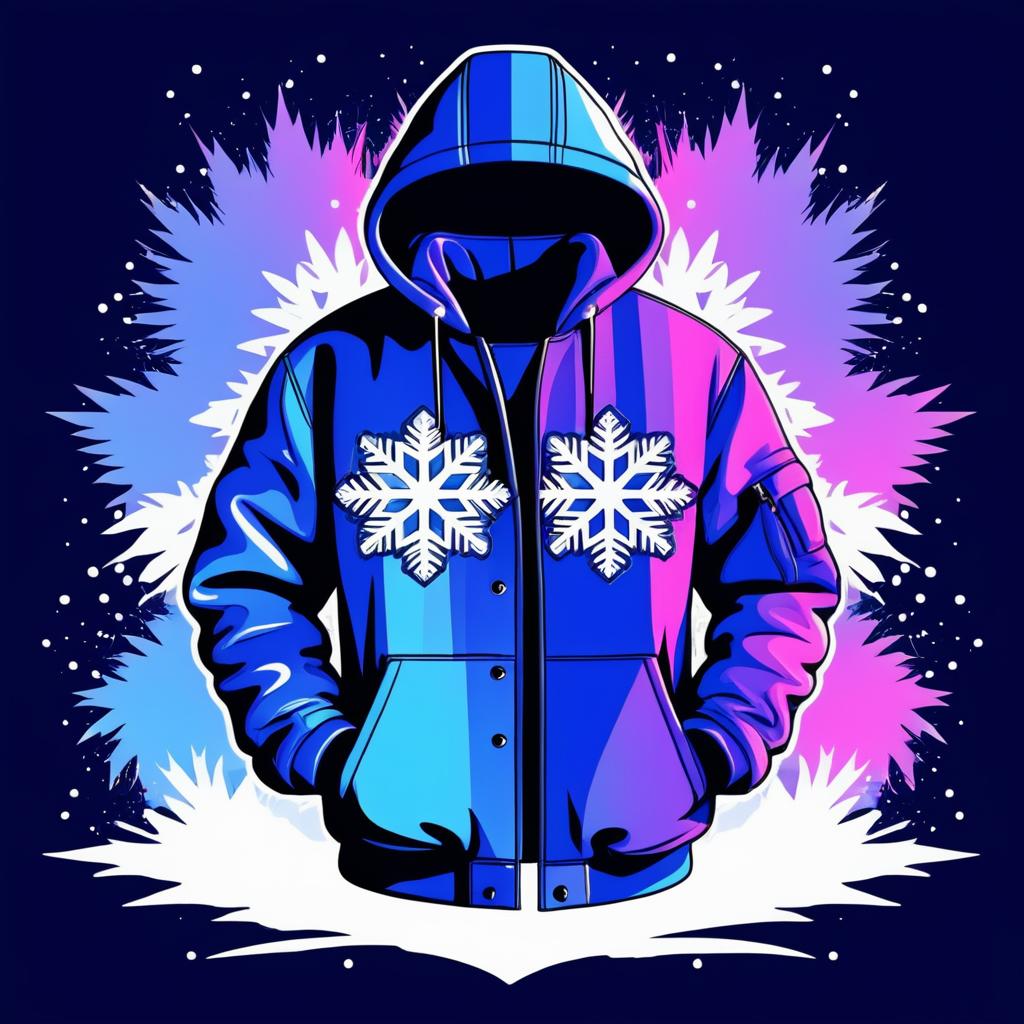 Cool Winter Streetwear T-Shirt Design