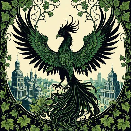 Baroque Phoenix in Regency Cityscape