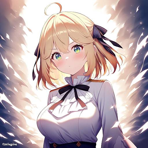 Illustration of Anisphia wynn palettia, tensei oujo to tensai reijou no mahou kakumei in the style of Born-to-die