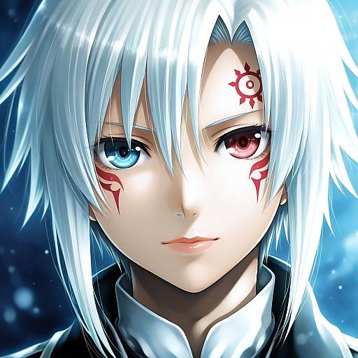 Illustration of Allen walker, d.gray-man in the style of Kei (keigarou)