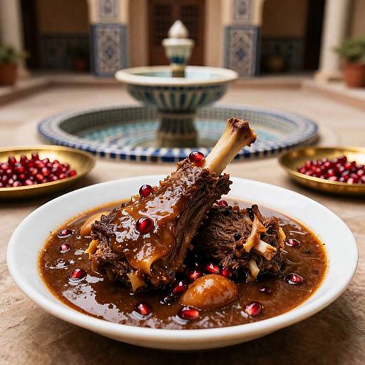 Fesenjan Persian Pomegranate Walnut Stew with Lamb